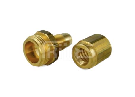 Šroubení VHV s vněj. závitem a utahovací objímkou